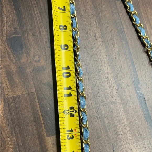 Chanel Beaute Makeup Denim Blue Crossbody Pouch Bag - Picture 14 of 16